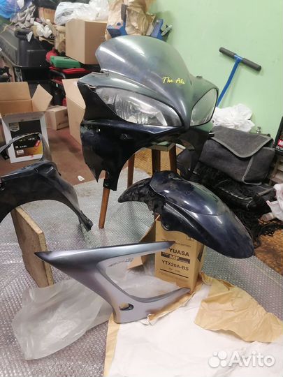 Пластик обтекатель паук yamaha fz6 fz6s fz6s1