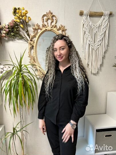 Афрокудри комплект+заплетение