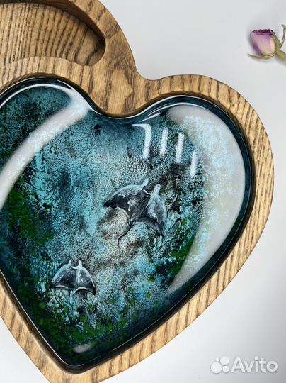 Менажница из дерева