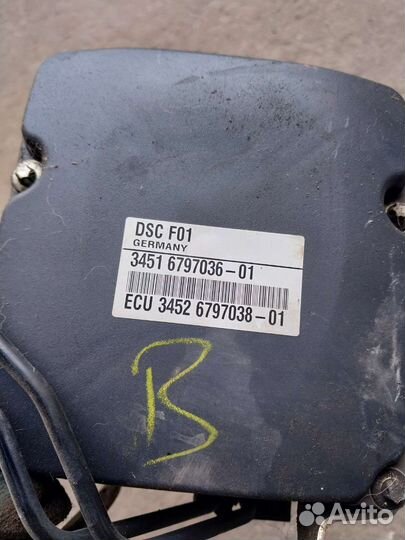 Блок абс bmw 5 gt f07 бензин n55 2010г.в