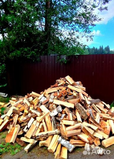 Дрова Ольха навалом от производителя любого объема