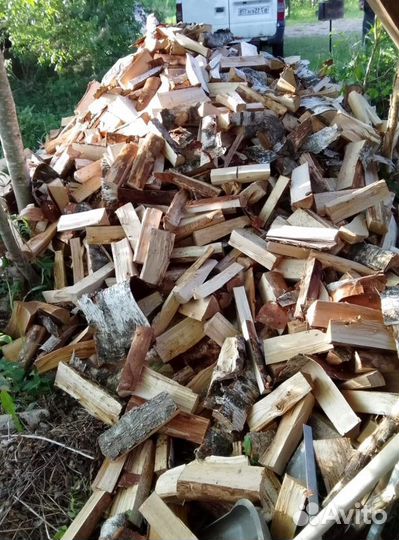 Дрова Береза с доставкой в Выборге