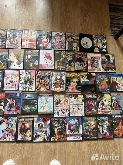 DVD диски аниме 60+ тайтлов