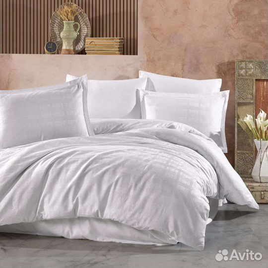 Постельное белье жаккард сатин. Clasy Евро размер