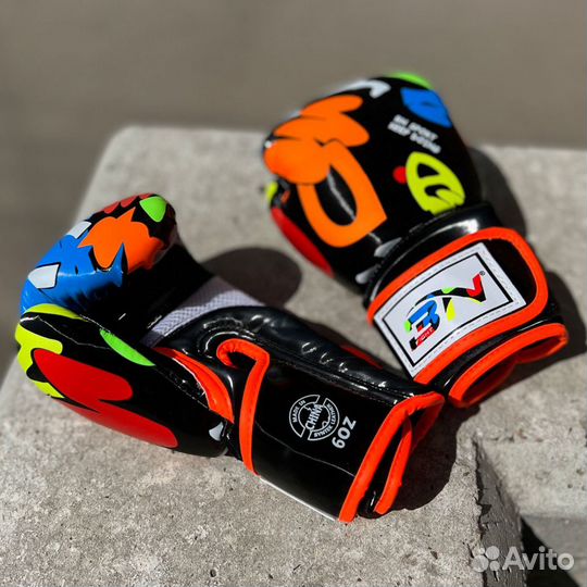 Детские боксерские перчатки BN fight fancy 6 oz