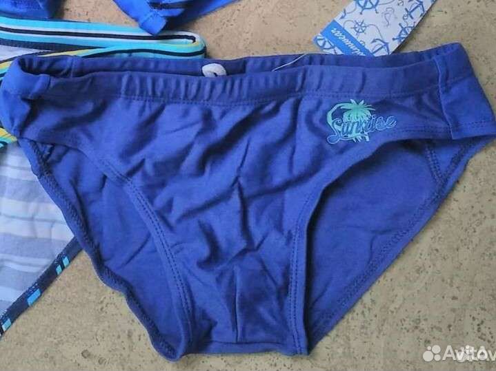 Трусы, плавки купальные р122-146 новые Бронь