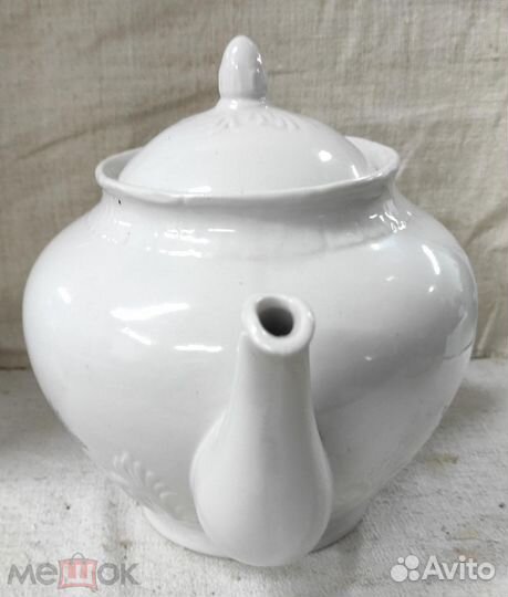 Чайник заварочный большой. Фарфор 