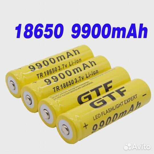 Аккумулятор 18650GTF 9900 mAh новый