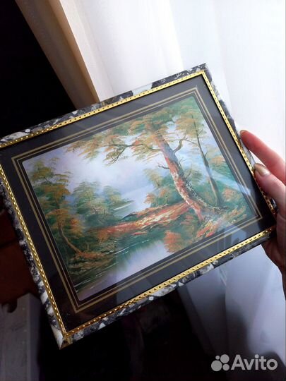 Картины/Под стеклом/В раме/2шт/Постер/Репродукция