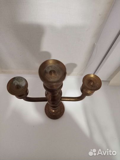 Подсвечник бронза