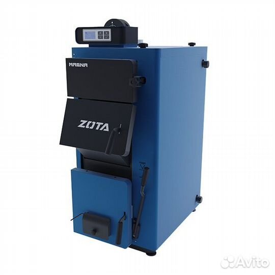 Твердотопливный напольный котел отопления, длитель