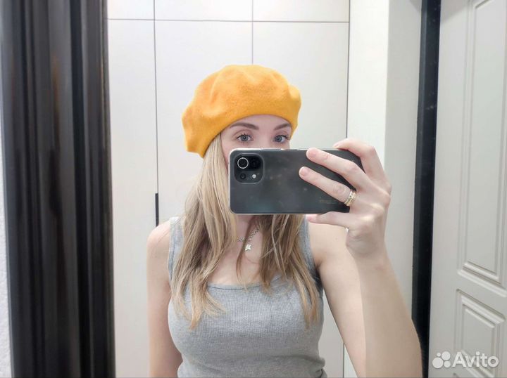 Берет шерстяной