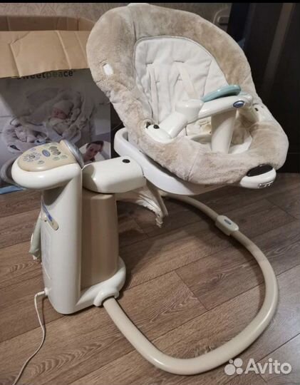 Электронные качели Graco Sweetpeace плюш