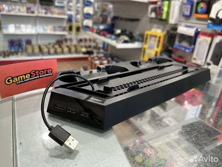 Станция PS4 Slim PS4 Pro охлад