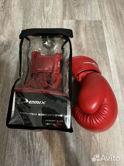 Боксерские перчатки детские 6 oz