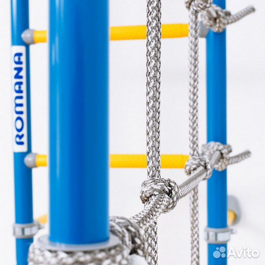 Шведская стенка угловая с массажными ступенями