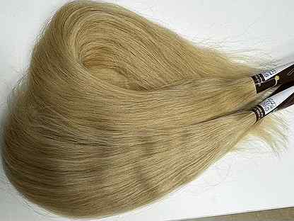 Волосы для наращивания 60 см блонд тон613