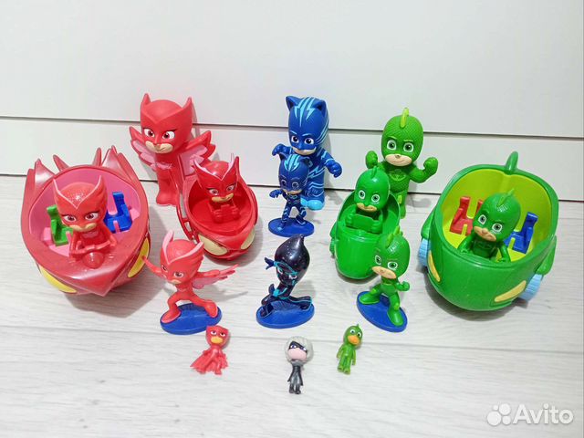 Герои в масках Алет,Геко,Кетбой