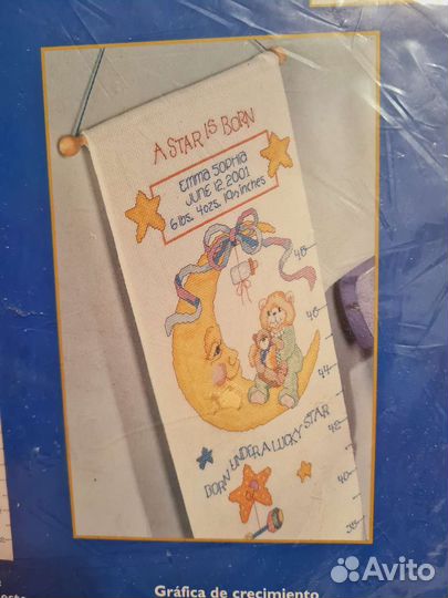 Набор для вышивания крестиком, раритет Bucilla