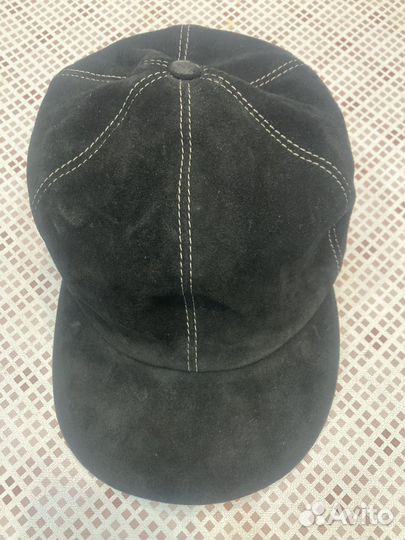 Кепка замшевая