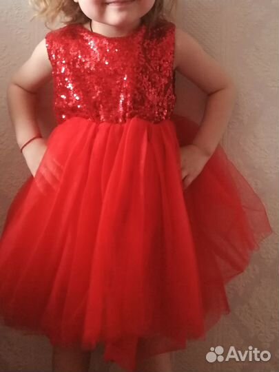 Платье для девочки 86