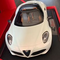 Масштабная модель Alfa Romeo 4C 1/18 BBR