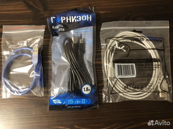 Кабели mini USB