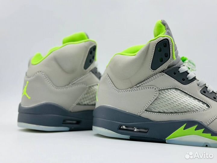 Кроссовки Nike Air Jordan 5 Green Bean