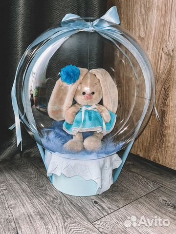 Воздушный шар Баблс с игрушкой/бодиком