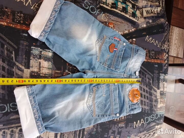 Шорты для мальчика джинсовые