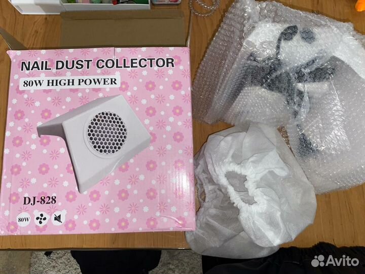 Nail dust collector Пылесос для маникюра