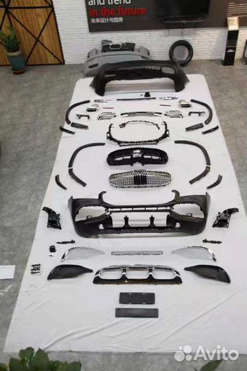 Mercedes Benz GLS X167 Полный Обвес Maybach H5QE8