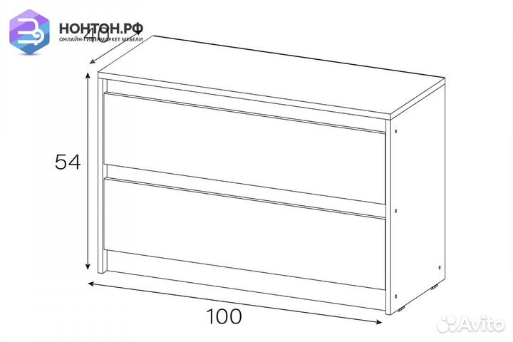 Тв-тумба Айден 1000 шифер серый