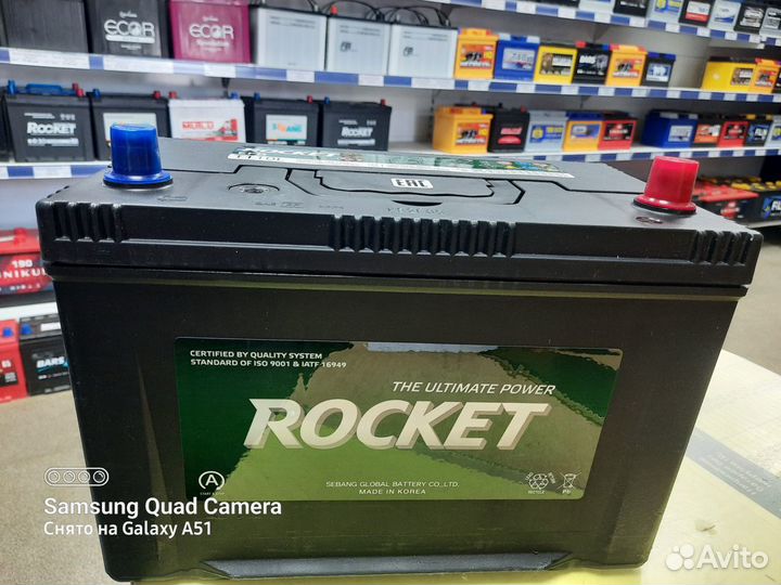 Акб 95Ач Rocket EFB T110L для городского цикла