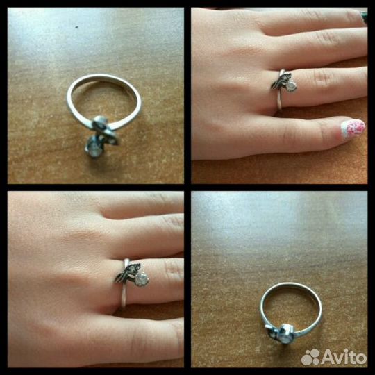 Серебряное колечко