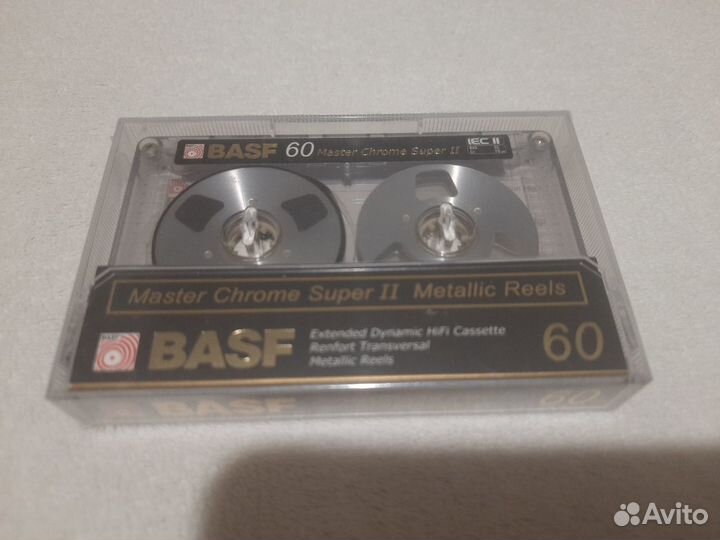 Аудио кассета basf Master Chrome Super 2 60 Metall
