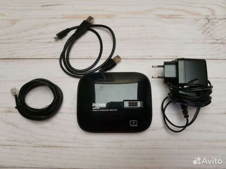 Wi fi роутер D-link dir 412