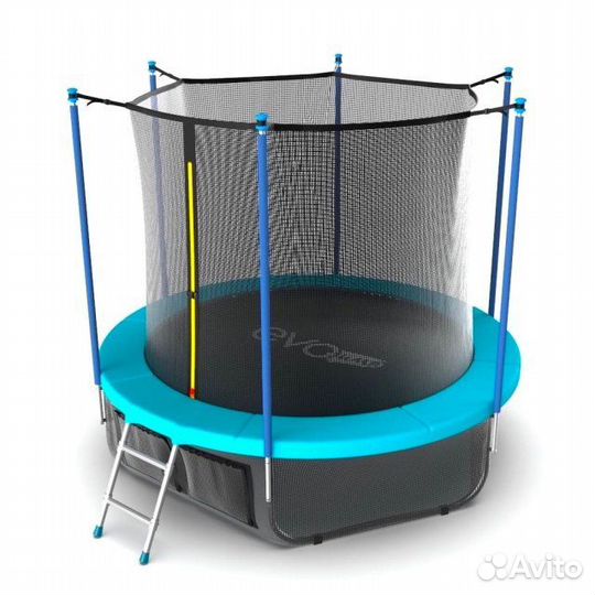 Батут EVO jump Internal 12ft Wave + нижняя сеть