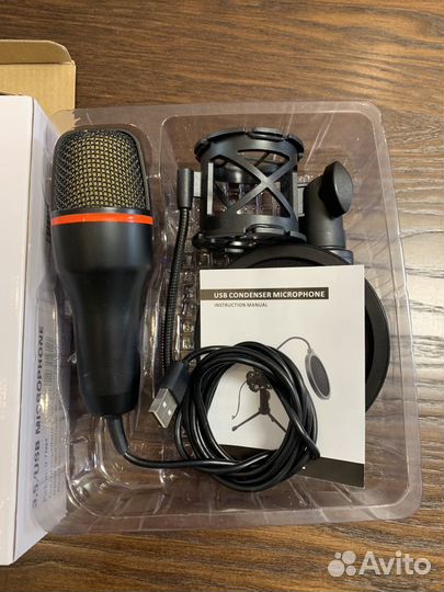 Микрофон конденсатный usb