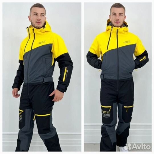 Зимний комбинезон мужской для спорта