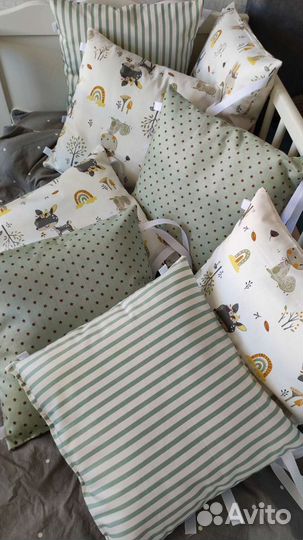 Бортики в кроватку