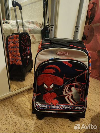Чемодан-рюкзак тм marvel