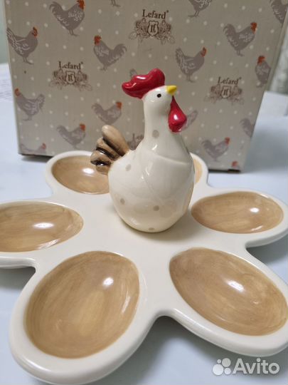 Фарфор для Пасхи Lefard и Петух Pavone