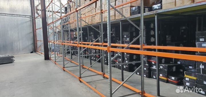 Стеллаж фронтальный (паллетный), консольный и др