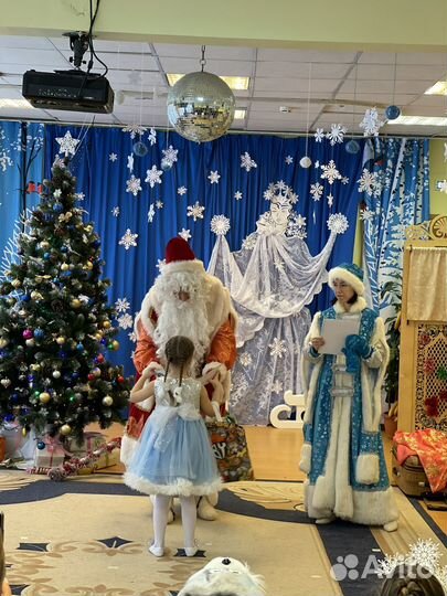 Платье для нового года на девочку рост 116 -122