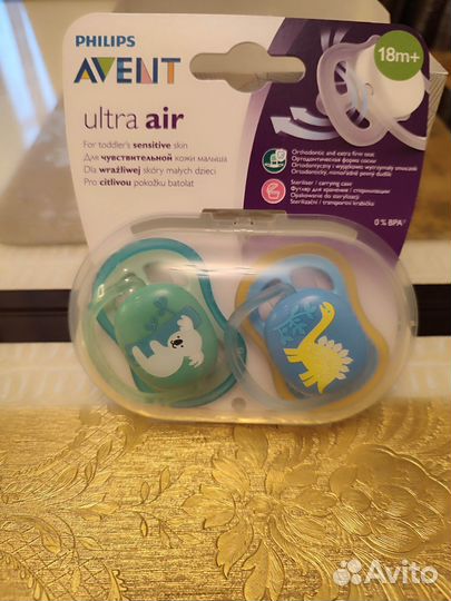 Соска пустышка avent 18
