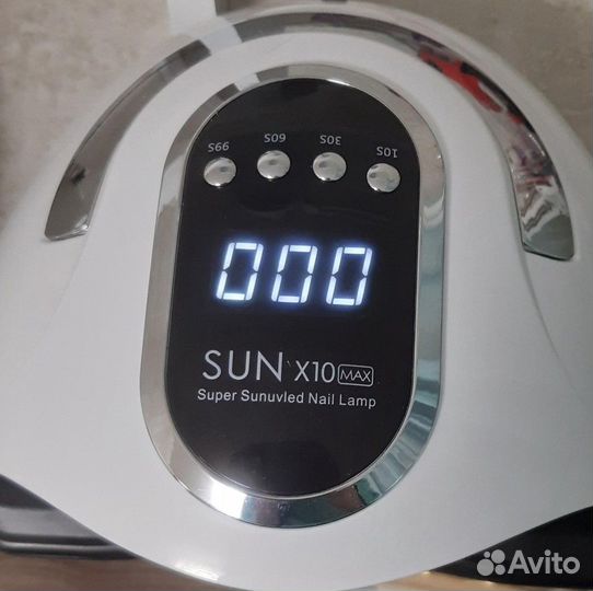 Лампа уф для маникюра SUN X10 Max 280Вт/66диодов