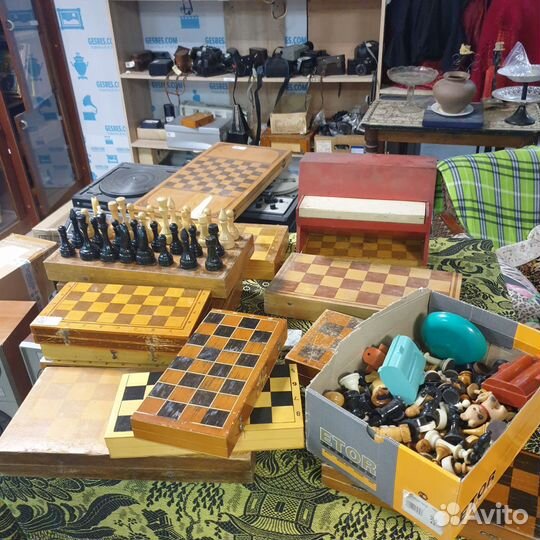 Настольные игры СССР шахматы