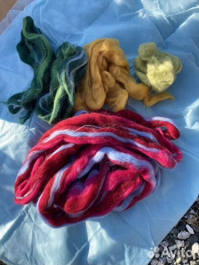Шерсть для валяния