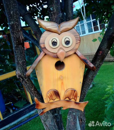 Скворечник - сова
